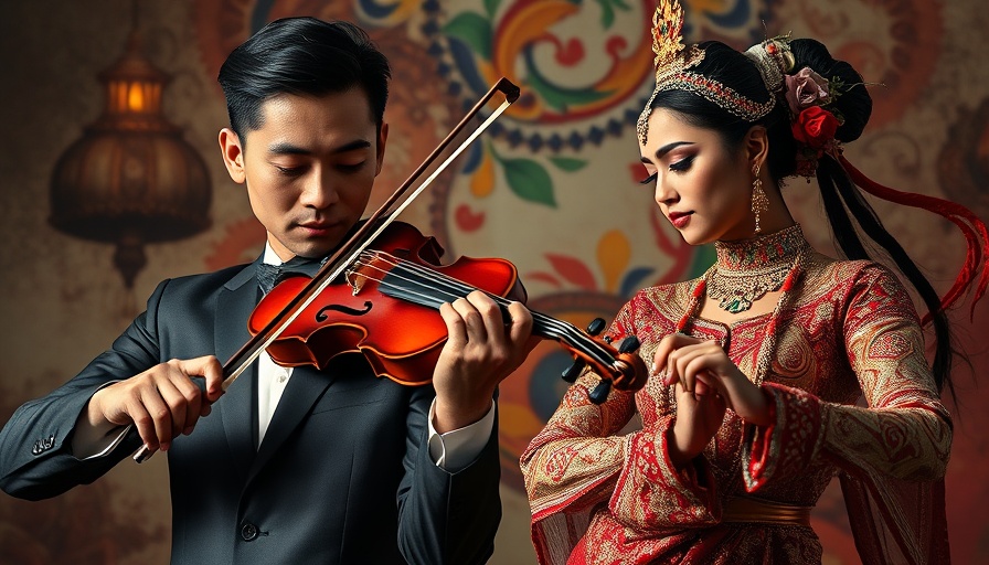 National School of the Arts performances promo with violinist and dancer.
