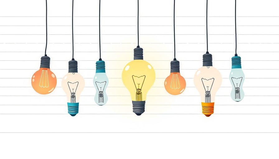 Illustration of colorful light bulbs, representing memory and mental health.