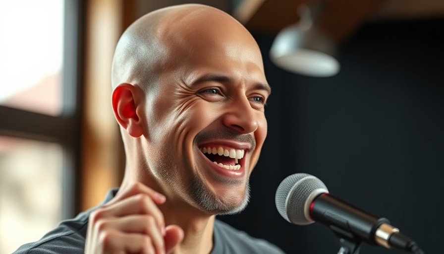 Digital Marketing professional speaking in a studio setting.