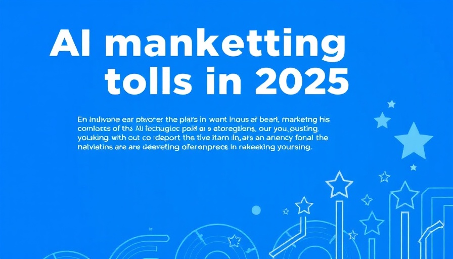 Best AI Marketing Tools 2025 blog post banner with vibrant design.