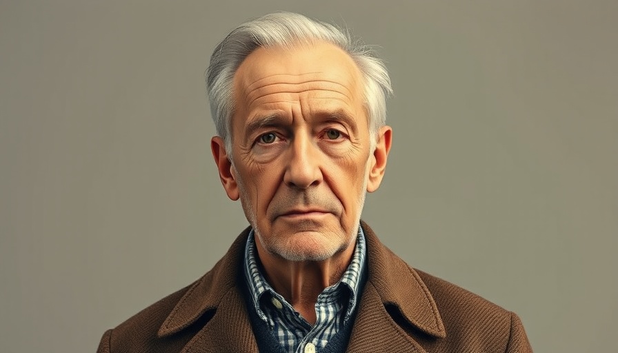 Dignified portrait of an older man with a beard.