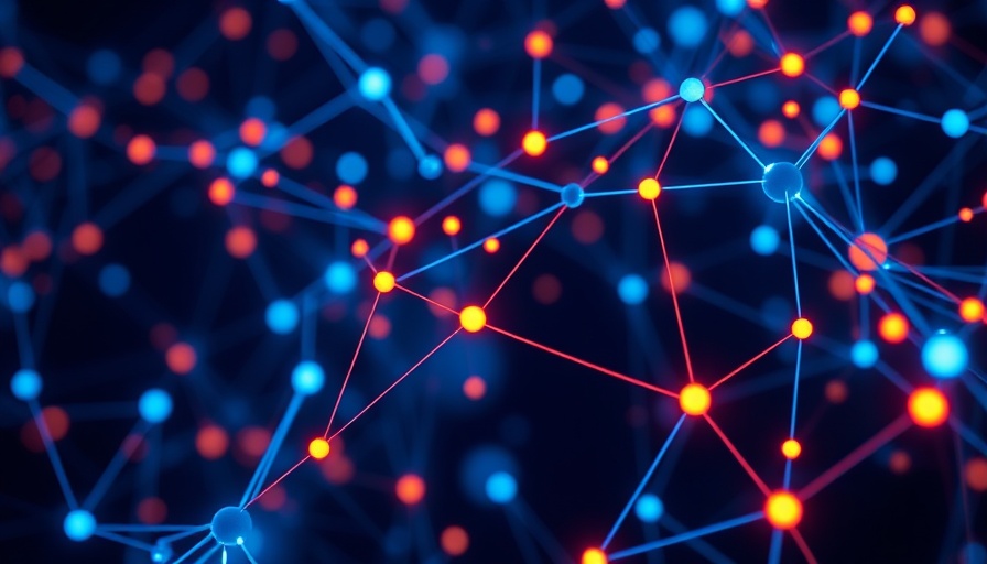 Dynamic network scene illustrating data accuracy and flow