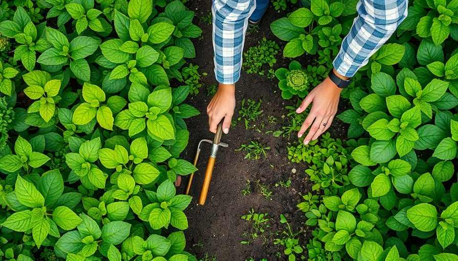 Gardening for plant-based diet benefits, lush vegetable garden.