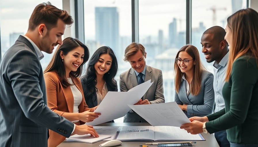 Diverse professionals collaborating, showcasing customer advocacy strategies.