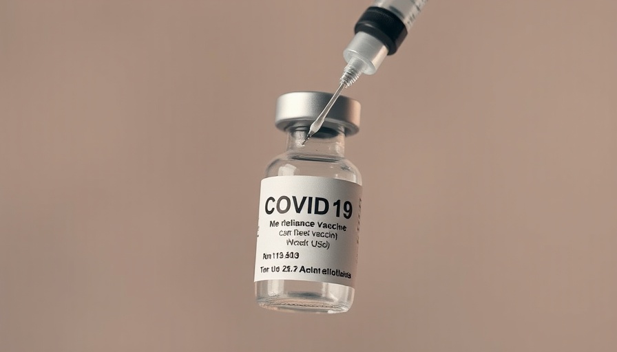 Close-up of COVID-19 vaccine vial with syringe, NIH funding cuts mRNA vaccine research impact.