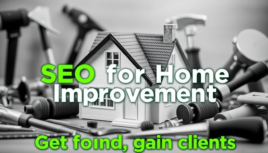 SEO for Home Improvement Companies - Model house with tools.