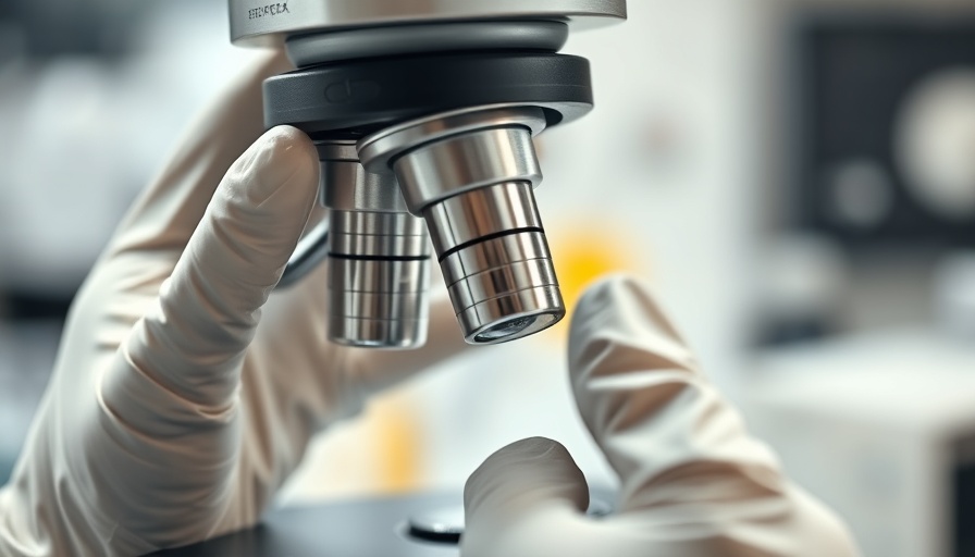 Microscope in use highlighting DNA analysis in South Africa DNA backlog crisis.