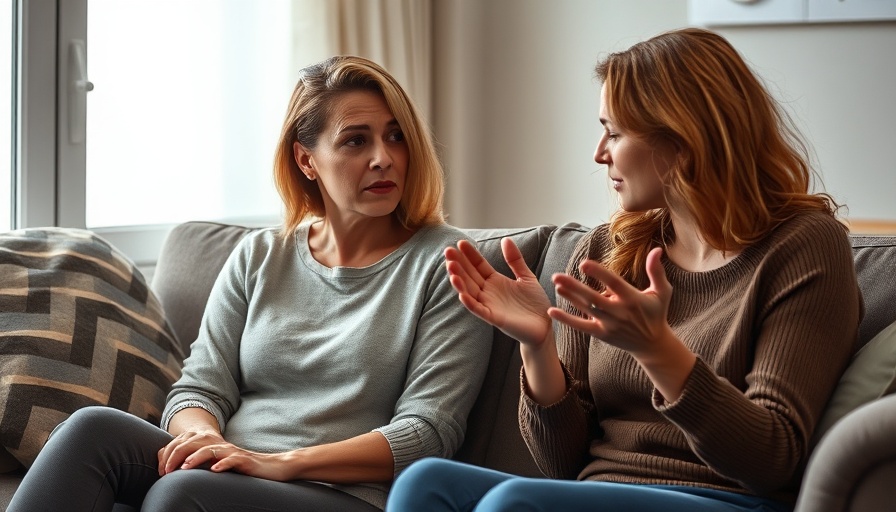 Two women demonstrating low social intelligence behaviors, one frustrated, the other gesturing.