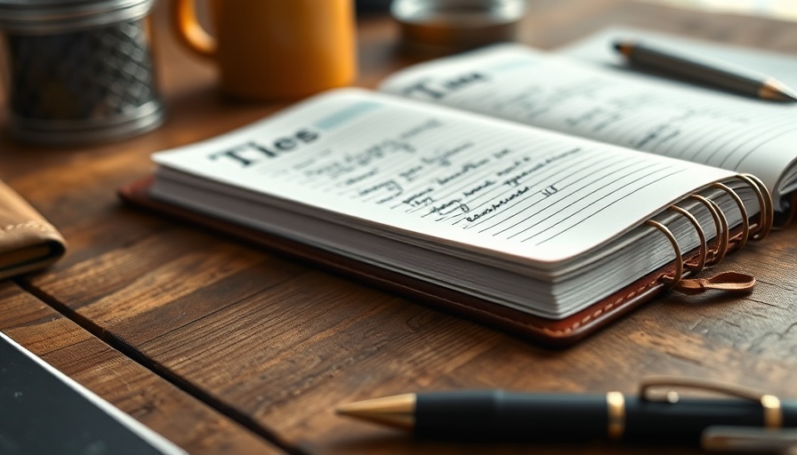 Open planner with pens on desk for tracking monthly expenses effectively.