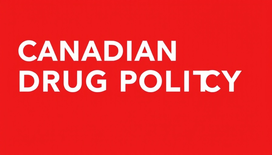 Life-Saving Services in Ontario logo of Canadian Drug Policy Coalition on red.
