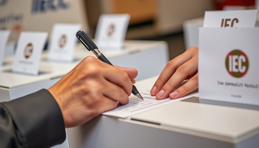 MK Party wins Saldanha Bay by-election; hands tallying votes.