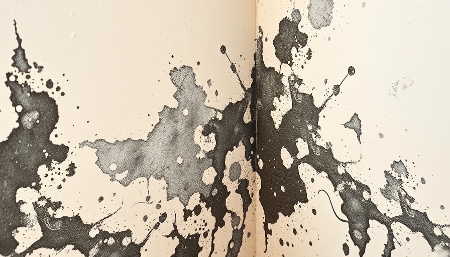 Moldy wall corner indicating hidden leak signs.