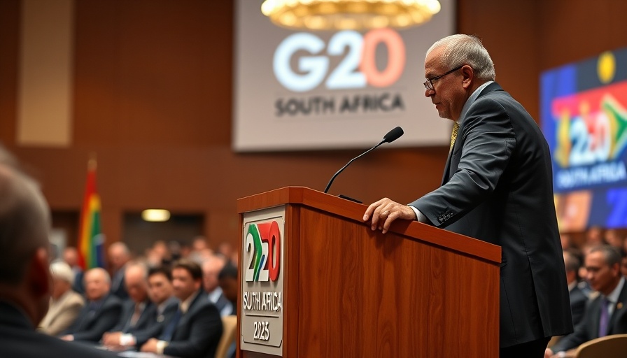 South Africa trade expansion discussed at G20 conference.