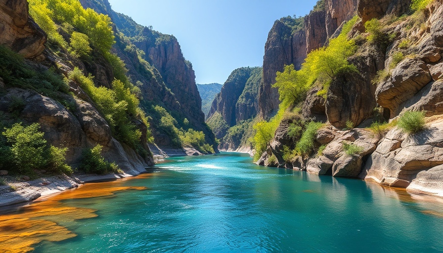 Scenic canyon in Eastern Cape, great for road trip activities.