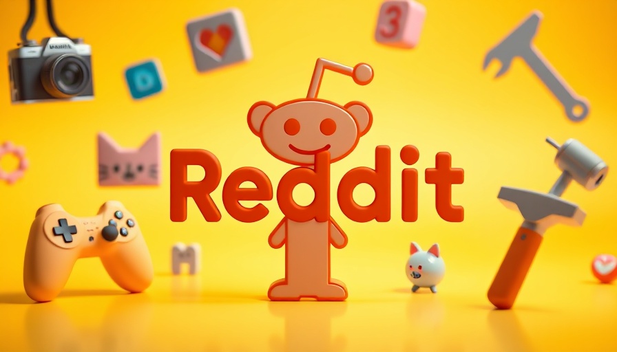 Reddit logo and icons highlighting creativity.