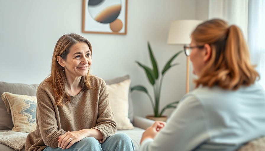 Serene therapy session highlighting addiction treatment.
