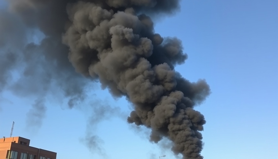 Fire breaks out at Epcot with dark smoke over a building