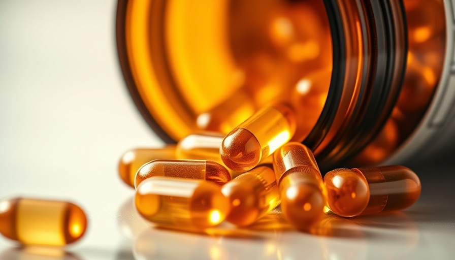 Omega-3 fatty acids health capsules in a close-up focus.