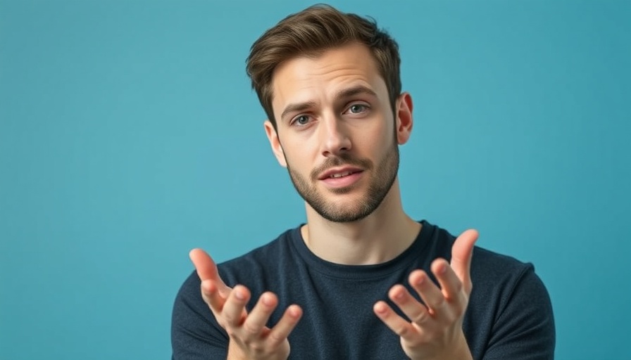Man discussing OCD and Anxiety Treatments, calm setting.