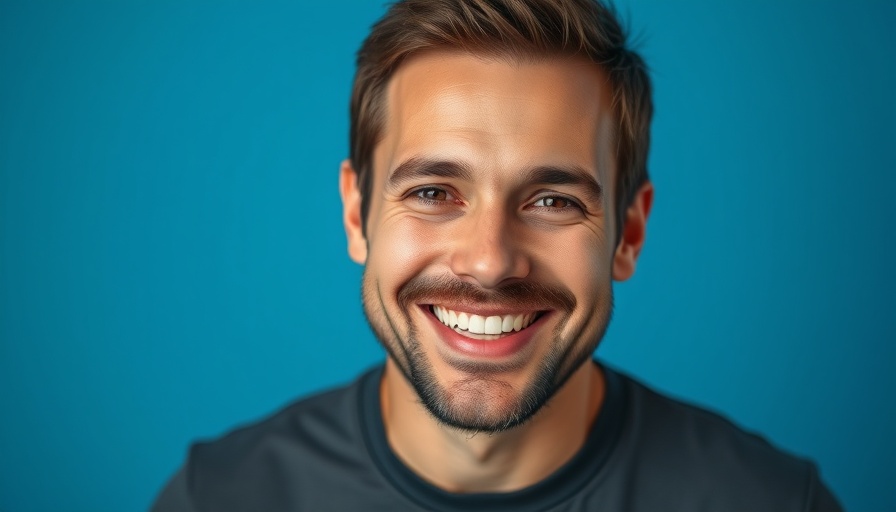 Friendly man discussing OCD Treatment in a professional setting.