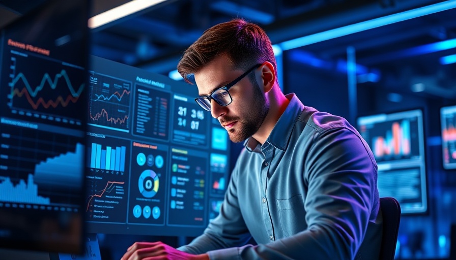 Modern tech office showing customer intelligence AI analysis