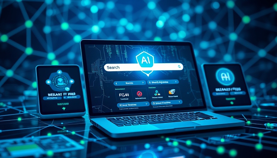 AI Solutions for Unified Ad Messaging across devices with network graphics.