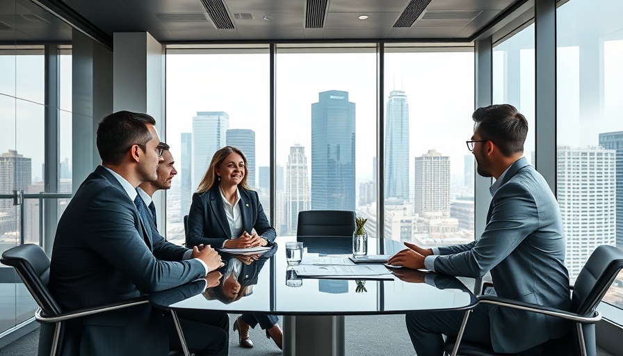 South African Foreign Exchange Committee discussing strategies in modern office.