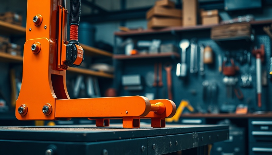 High-performance lifting equipment Southern Africa in workshop.