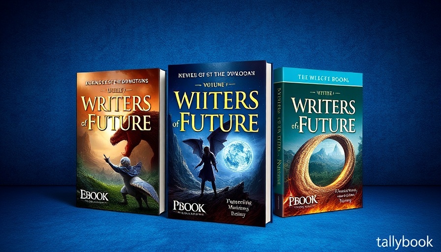 Writers of the Future Volume 41 eBook, Paperback, and Audiobook covers on blue.