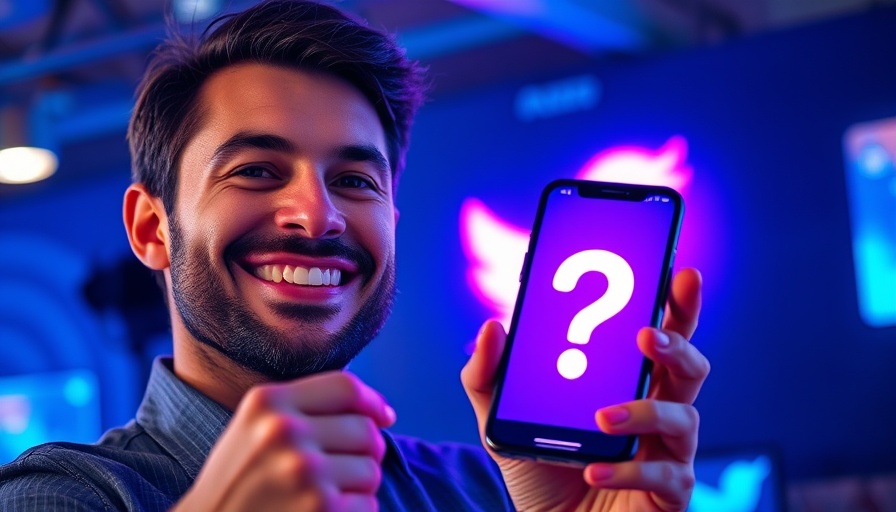 Man with phone and Twitter icon, top cryptocurrency Twitter accounts 2025