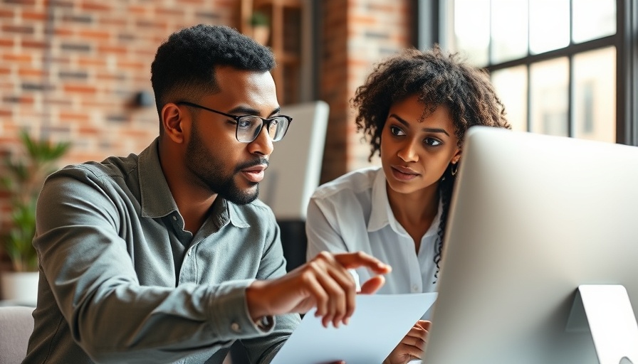 Professionals checking software licensing compliance on computer.