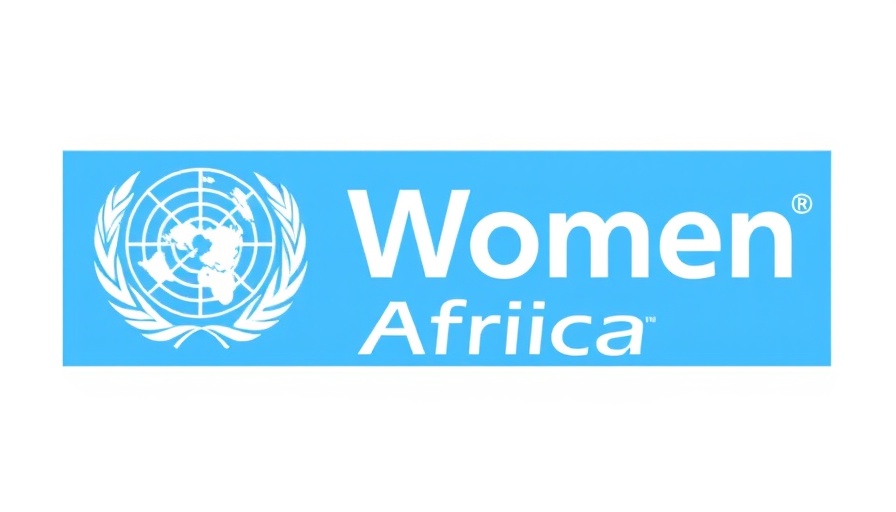 UN Women Africa logo in blue and white.