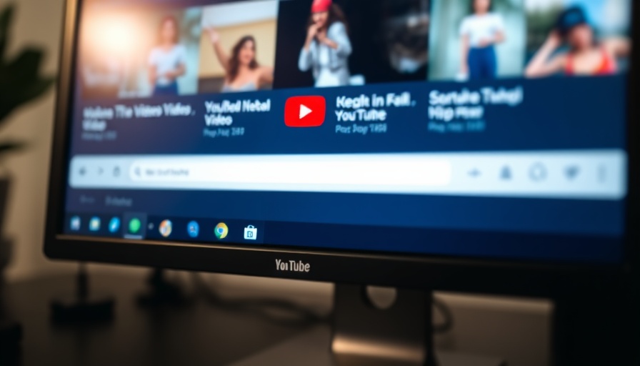 YouTube homepage close-up showcasing video recommendations