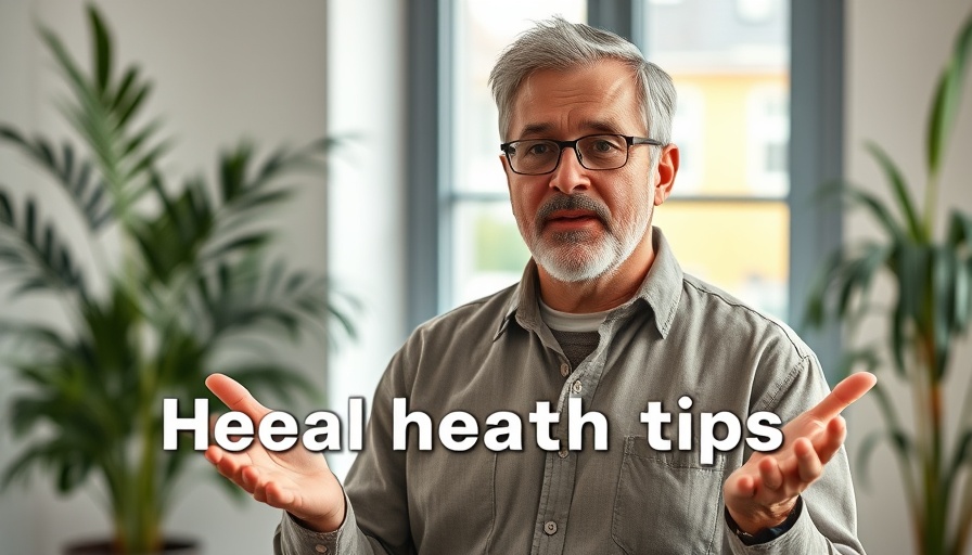 Man discussing blood sugar management with dates, motivational setting.