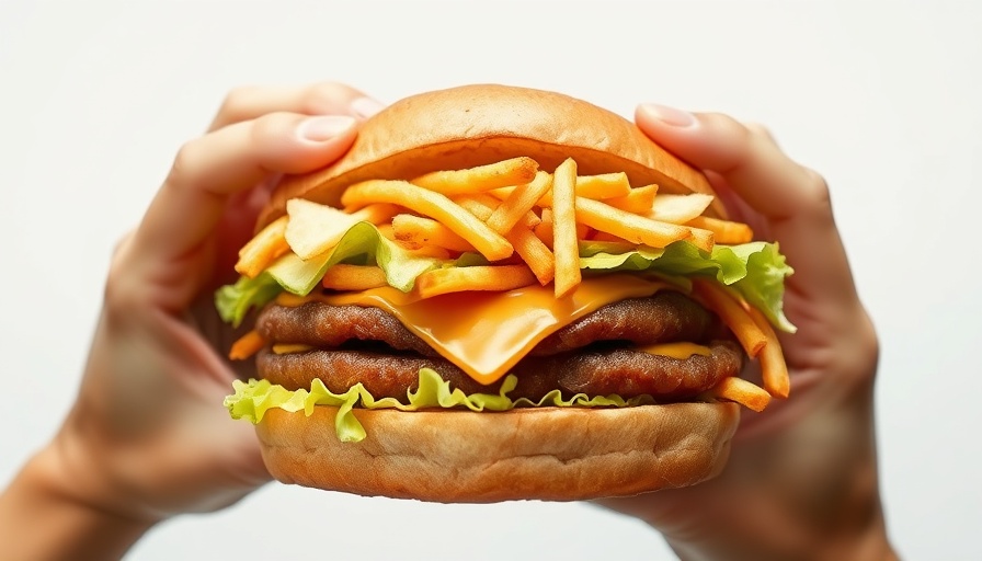 Hands reaching for a large sandwich, representing best food cities in the world.