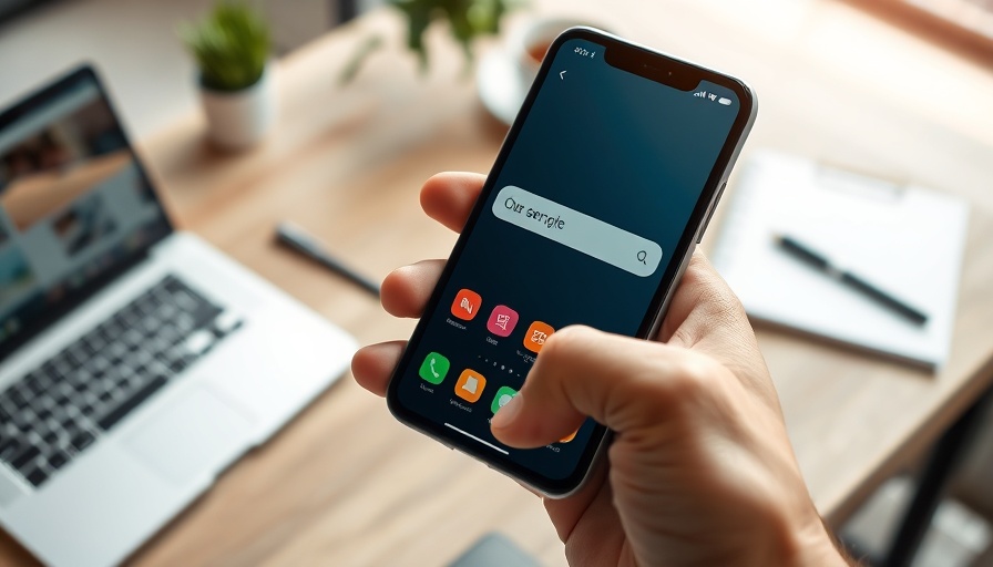 AI in digital marketing update on smartphone, April 2025.