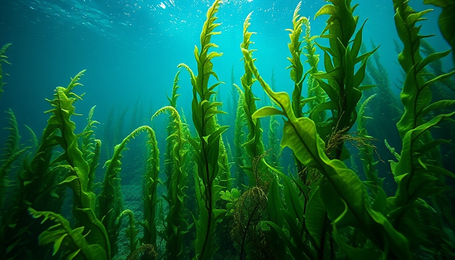 Dense kelp forest showcasing marine life, Kelp Forest Conservation