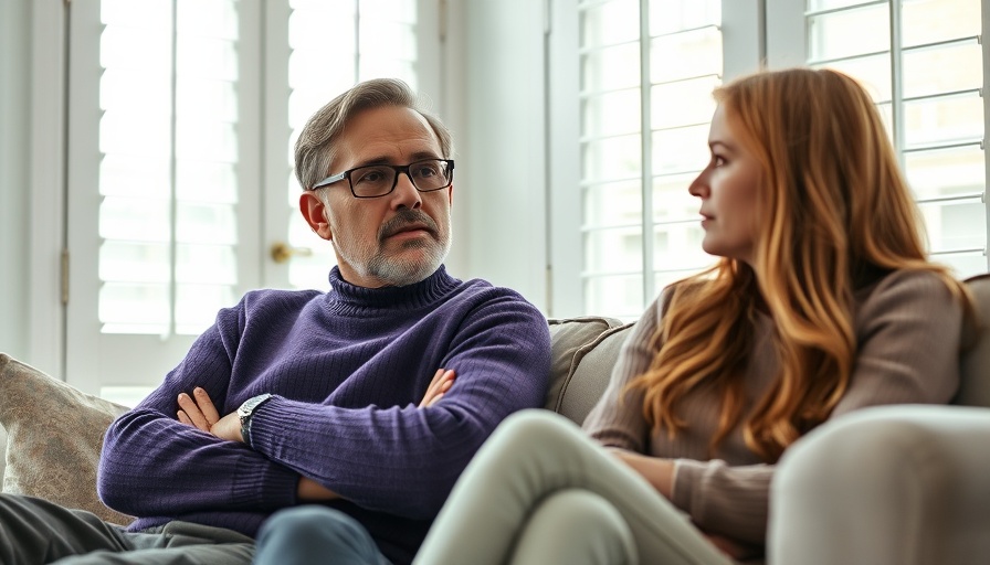 Breaking the burnout cycle: thoughtful conversation in a bright room.