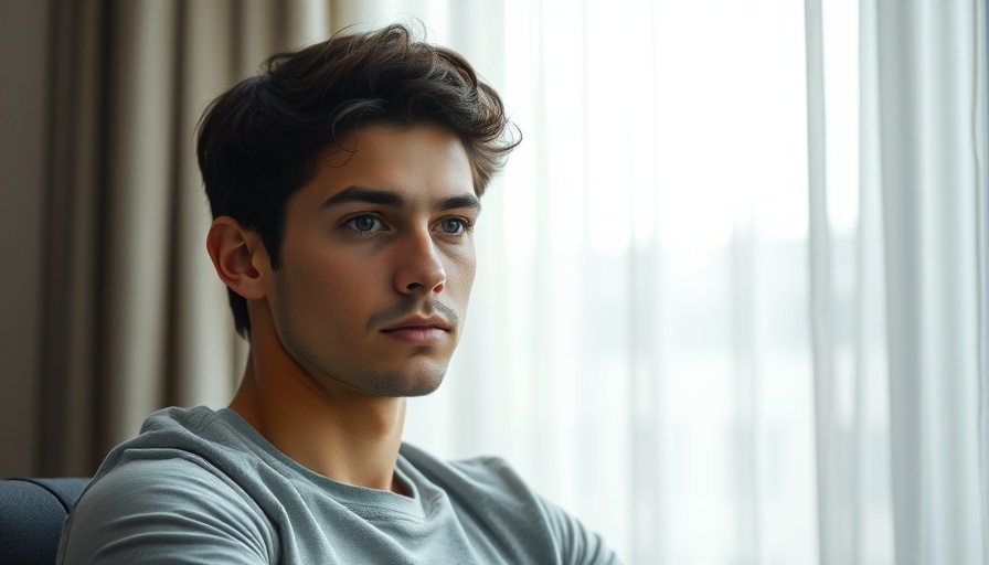 Understanding the current state of Bitcoin: focused man in modern setting.
