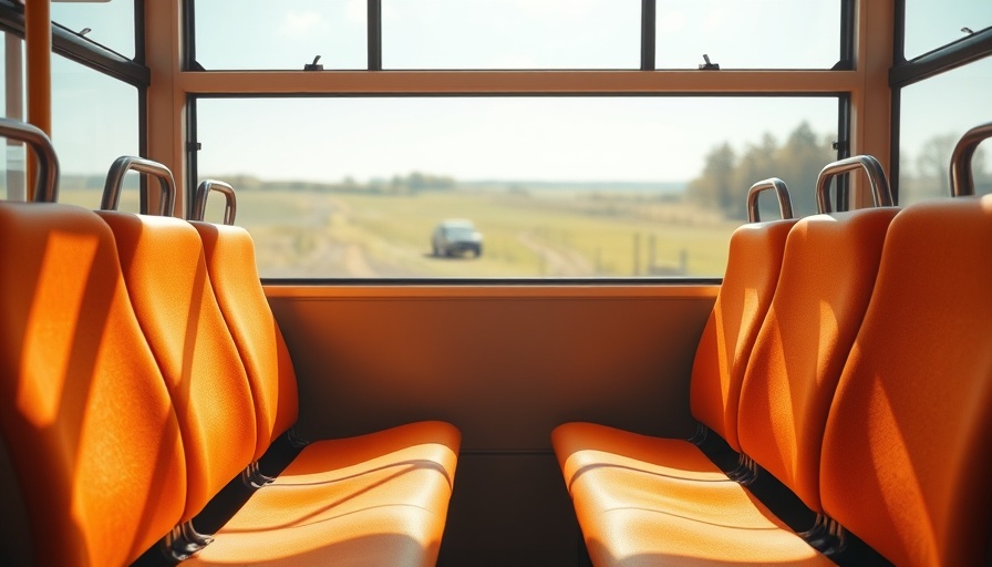 Sunlit bus seat, solo travel in Malaysia.