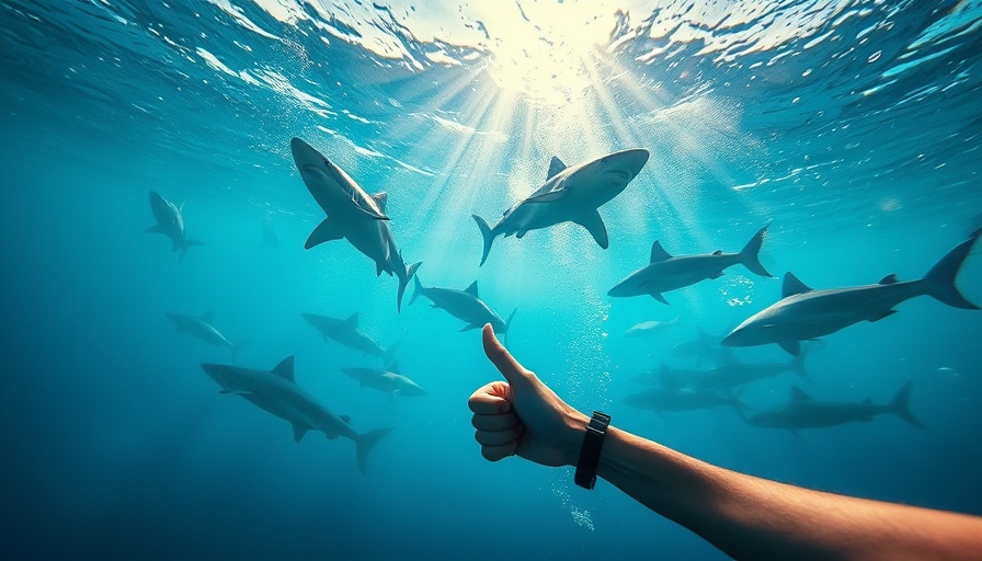 Thrilling underwater cage diving experience on KZN South Coast sardine run.
