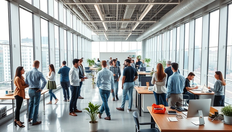 Diverse professionals in a modern office, Best Workplaces in Canada.