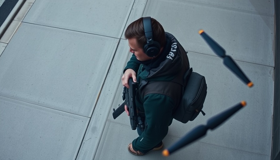 San Diego police snipers shooting incident captured from above in city.