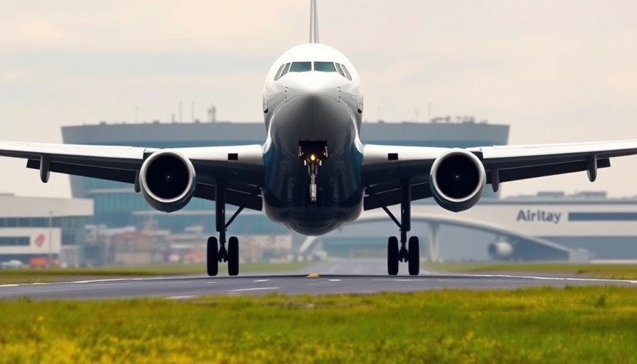 South Africa travel airports: aircraft on runway at modern airport