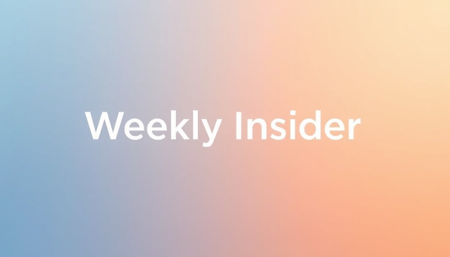 Weekly Insider text on gradient background promoting sleep health.