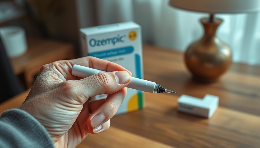 Close-up of Ozempic pen symbolizing natural alternatives.
