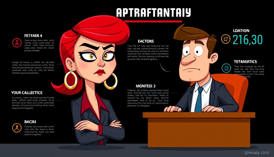 Vibrant cartoon on client management strategies in marketing agencies