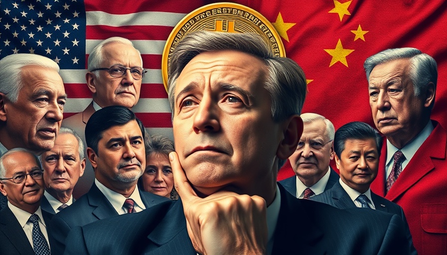 Bitcoin price influence with leaders, symbolic image.