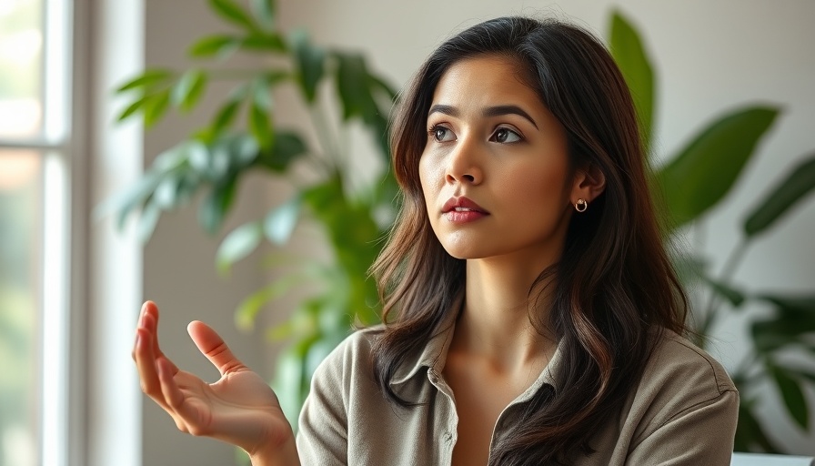 Contemplative woman discussing Schizotypal Personality Disorder communication barriers