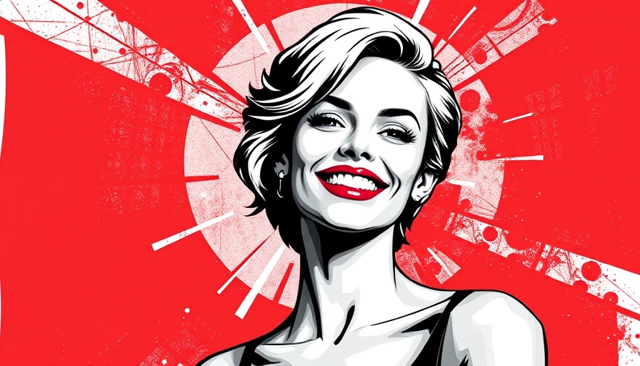 Pop art style female portrait for Best Buddies brand building.